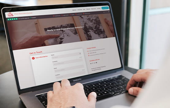 get intouch for photo restoration