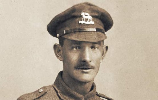 fixing fold damage and scratches old photo restored