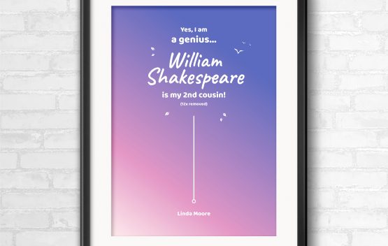 Custom genealogy gift idea